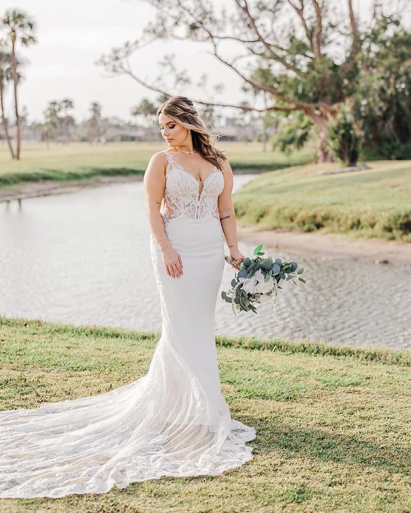 Designer Claudia Giraldo Real Bride Image