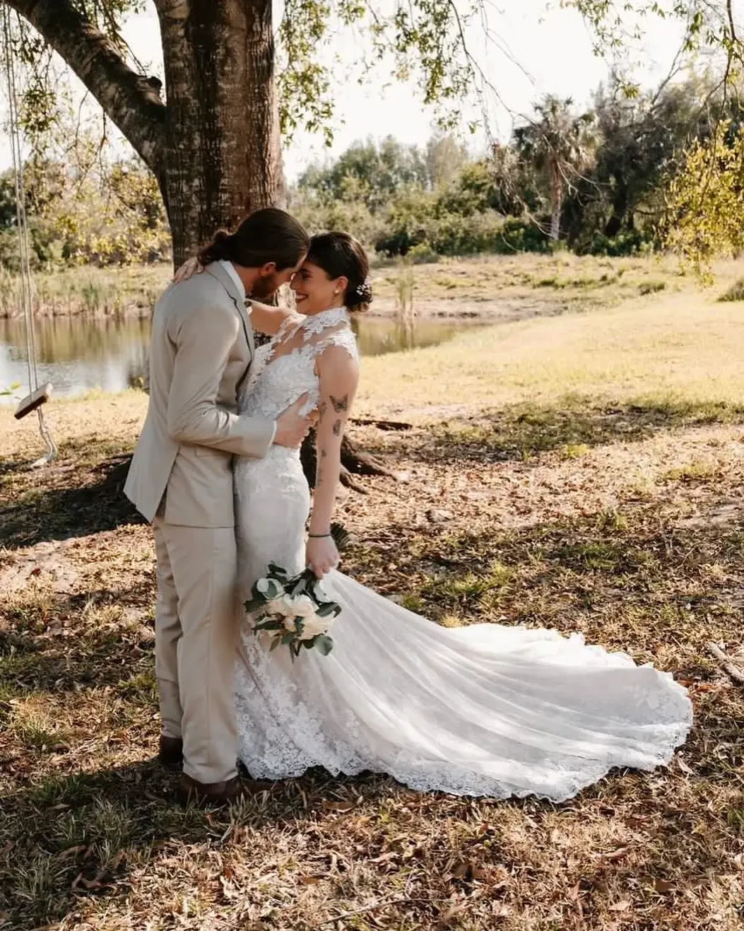 Designer Claudia Giraldo Real Bride Image